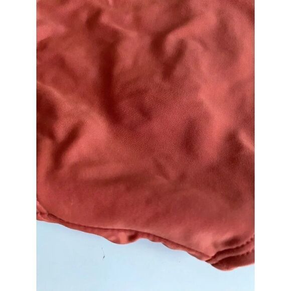 XHILARATION Bikini Bottom Women’s Sz XS Orange Rust Ruched Ring - Picture 8 of 10